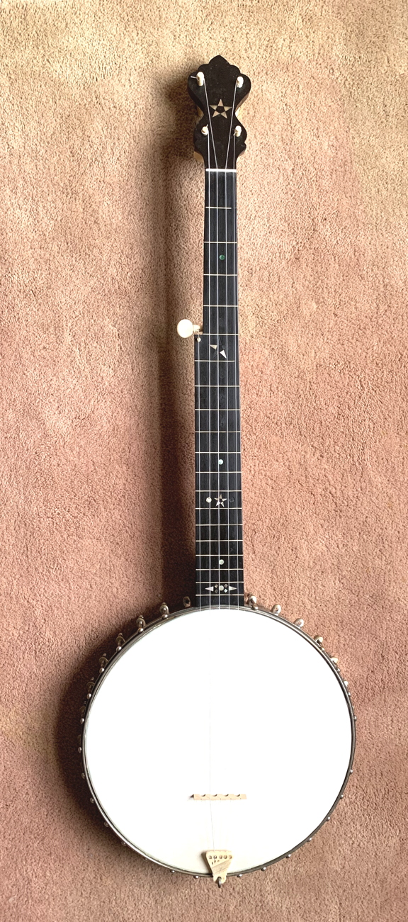 front of banjo